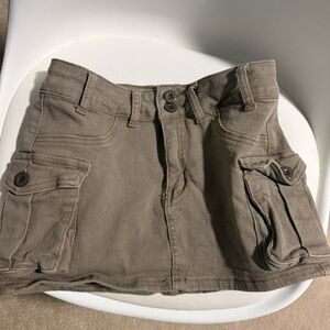 SHEIN Brown Mini Skirt